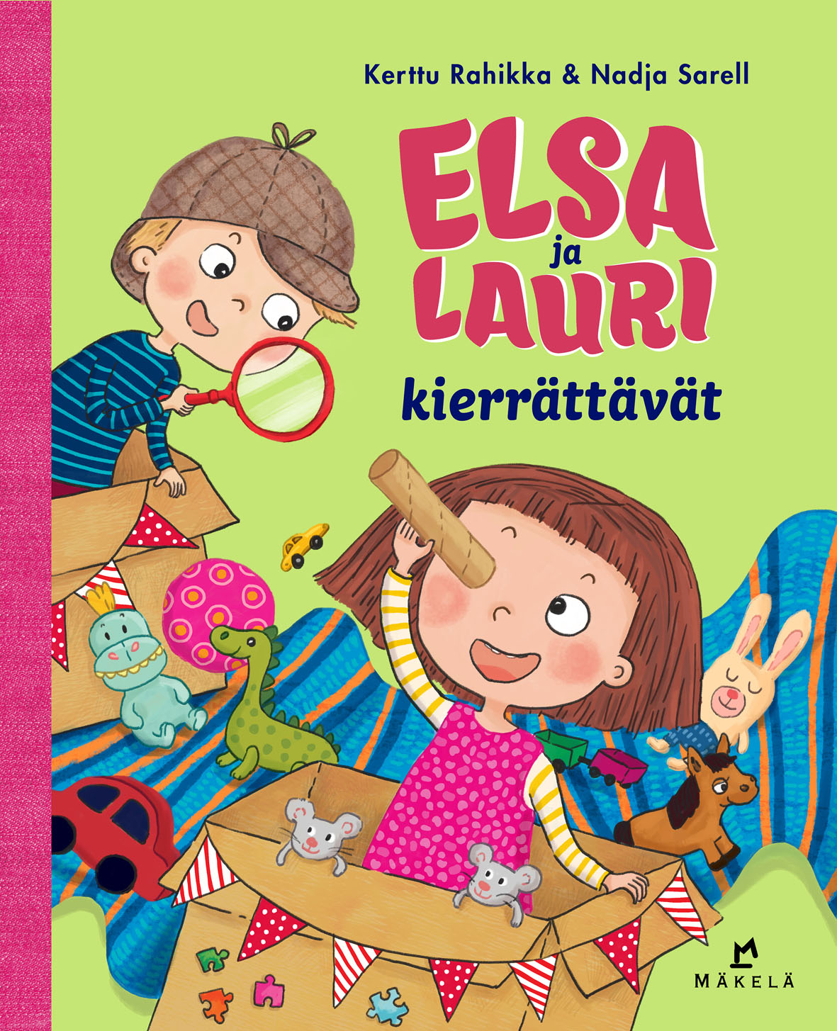 Elsa ja Lauri kierrättävät (Hardcover)