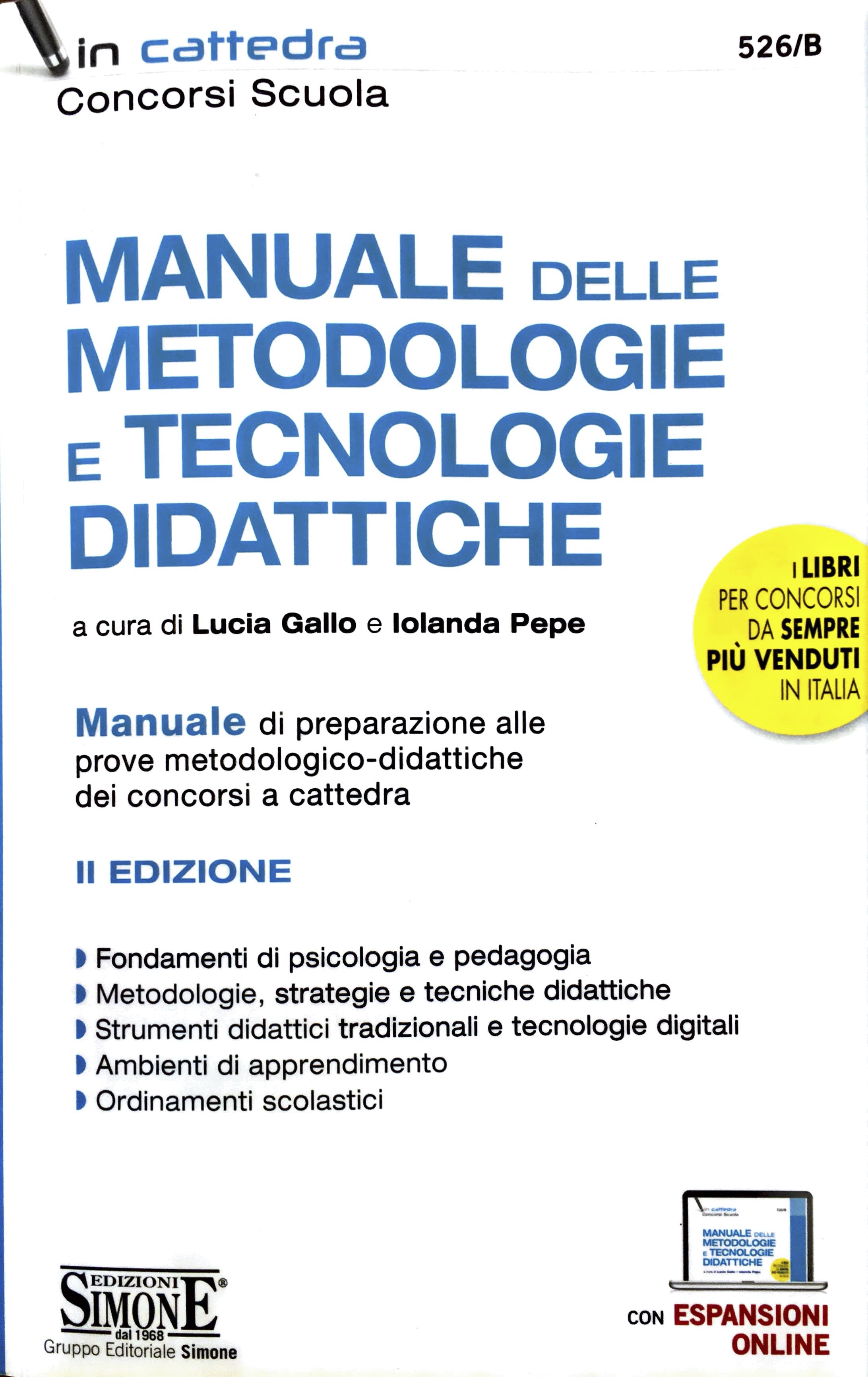 Manuale delle metodologie e tecnologie didattiche