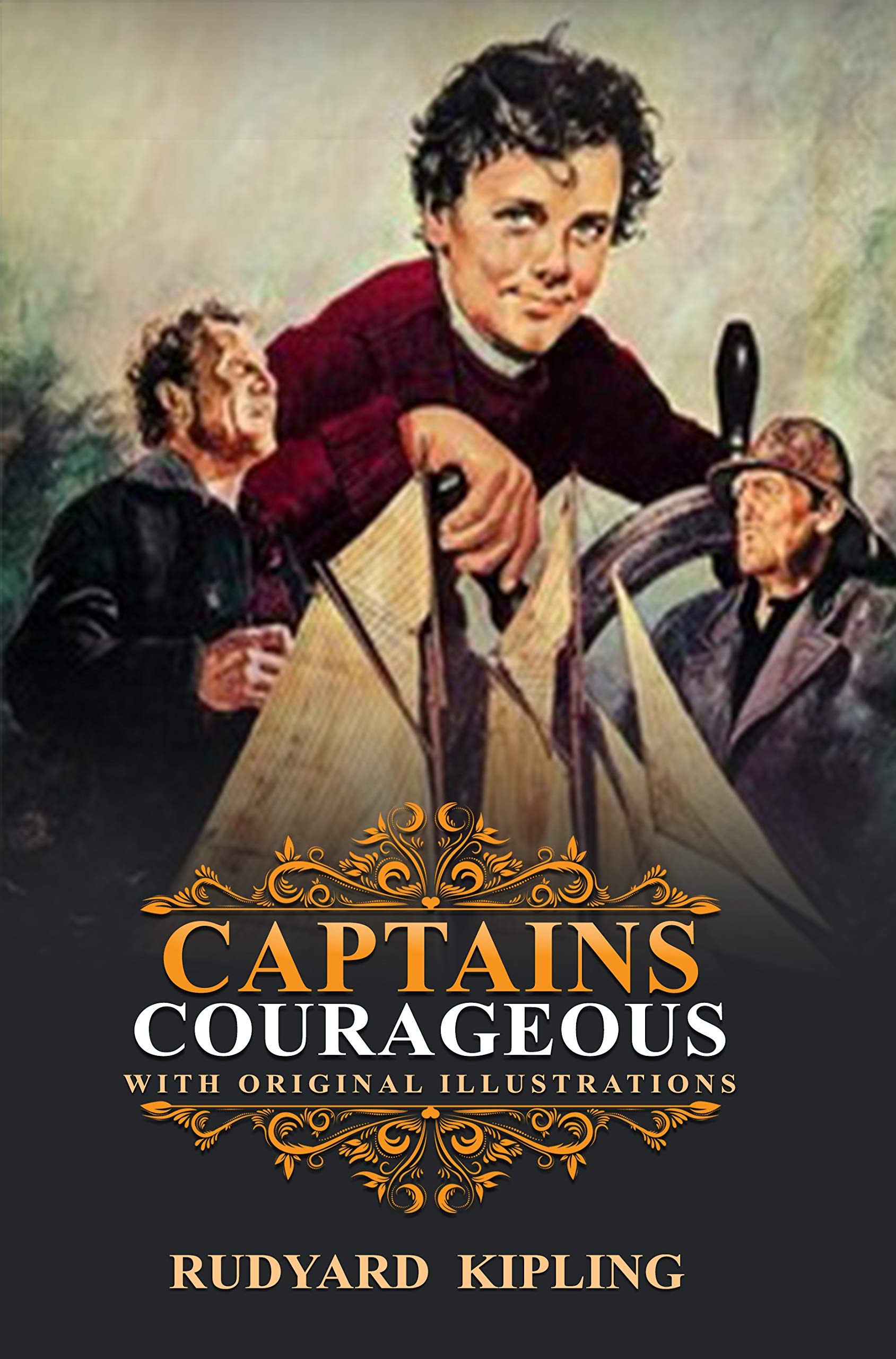 Captains courageous : A story of The Grand Banks with original and illustrations