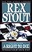 A Right to Die (Nero Wolfe,...