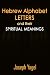 Hebrew Alphabet Letters And...