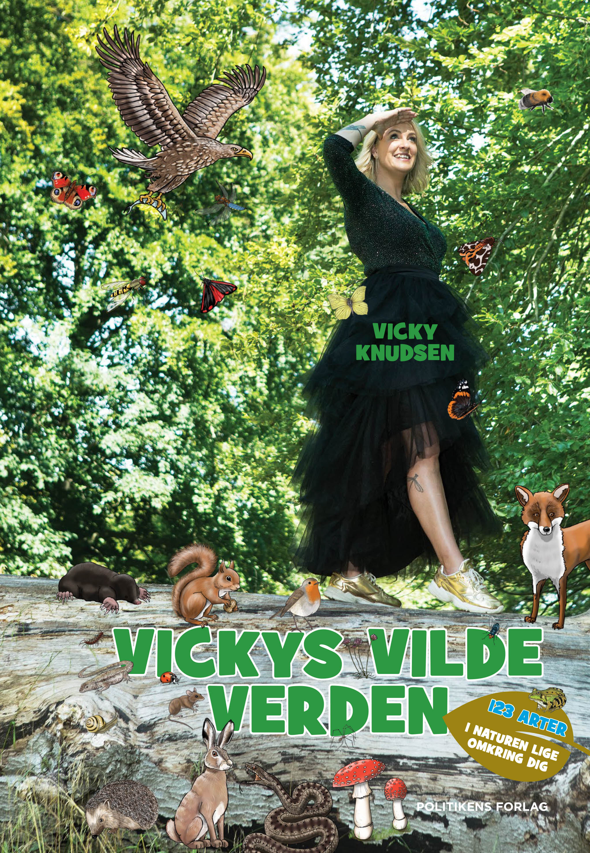 Vickys vilde verden , naturbog for børn