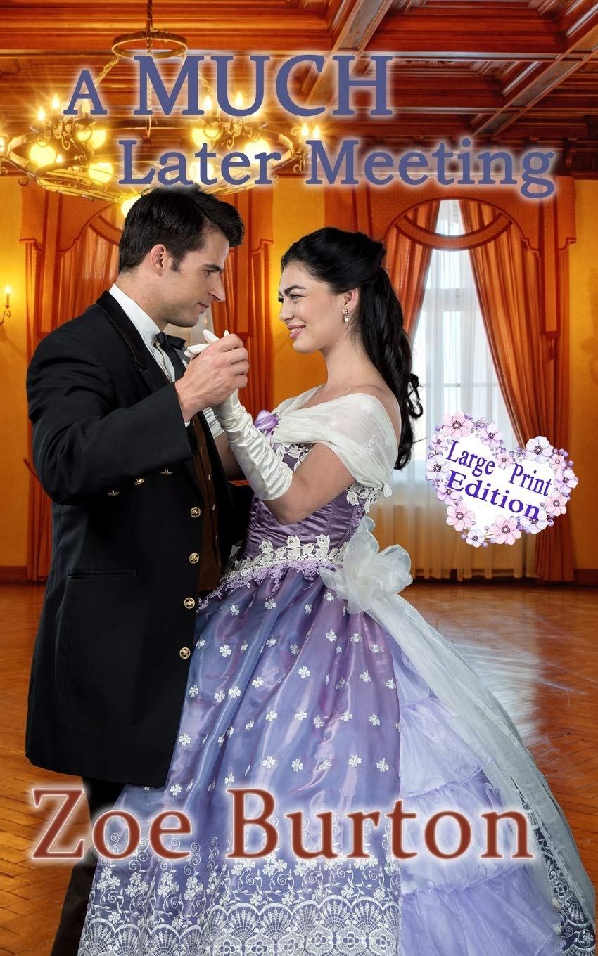 A MUCH Later Meeting: A Pride & Prejudice Large Print Variation (Paperback)