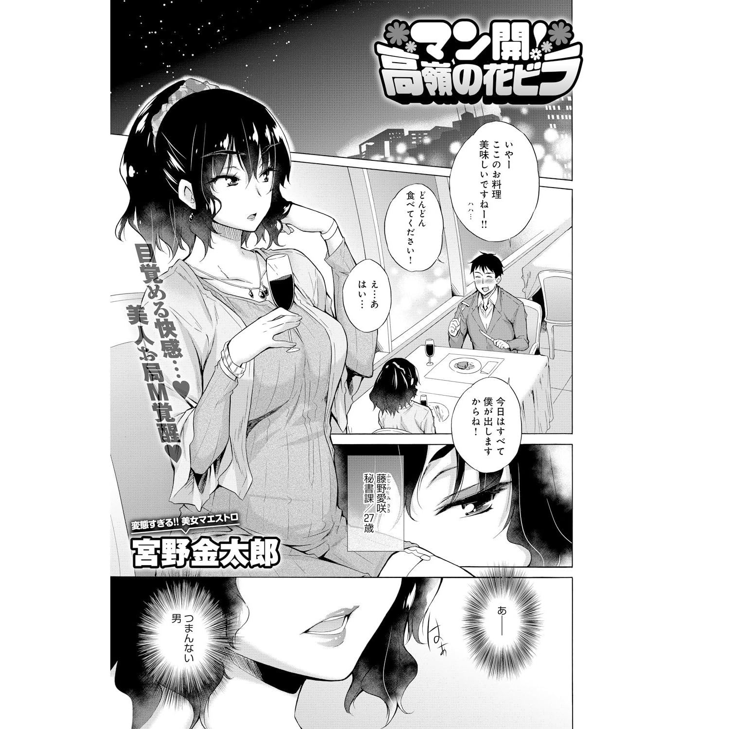 マン開 高嶺の花ビラ By 宮野金太郎