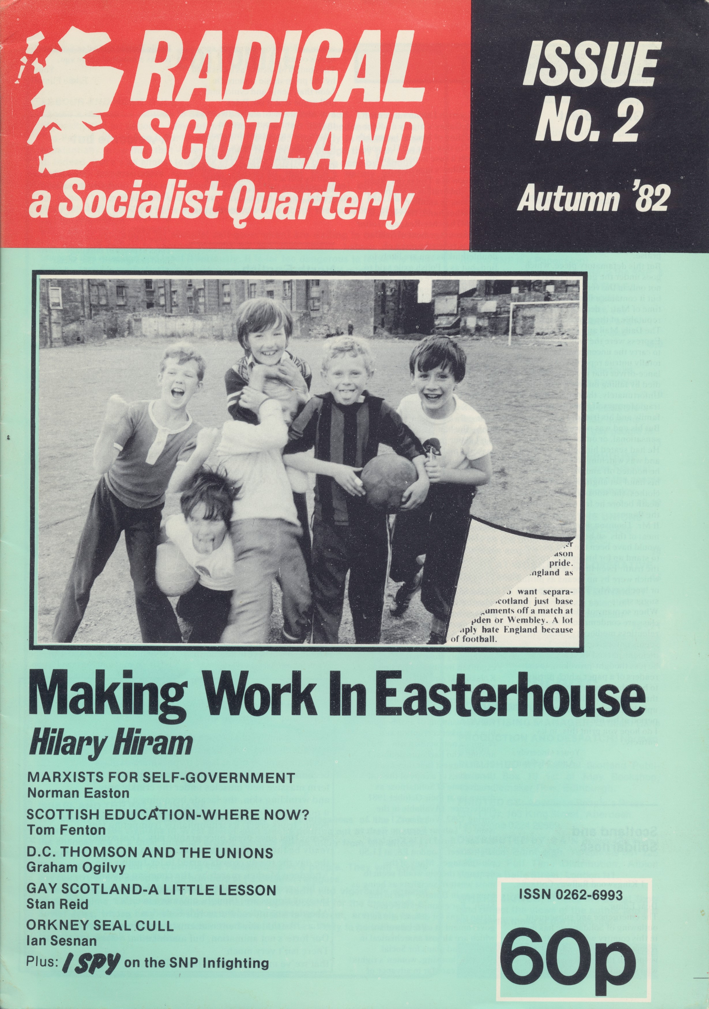 Radical Scotland, Autumn '82