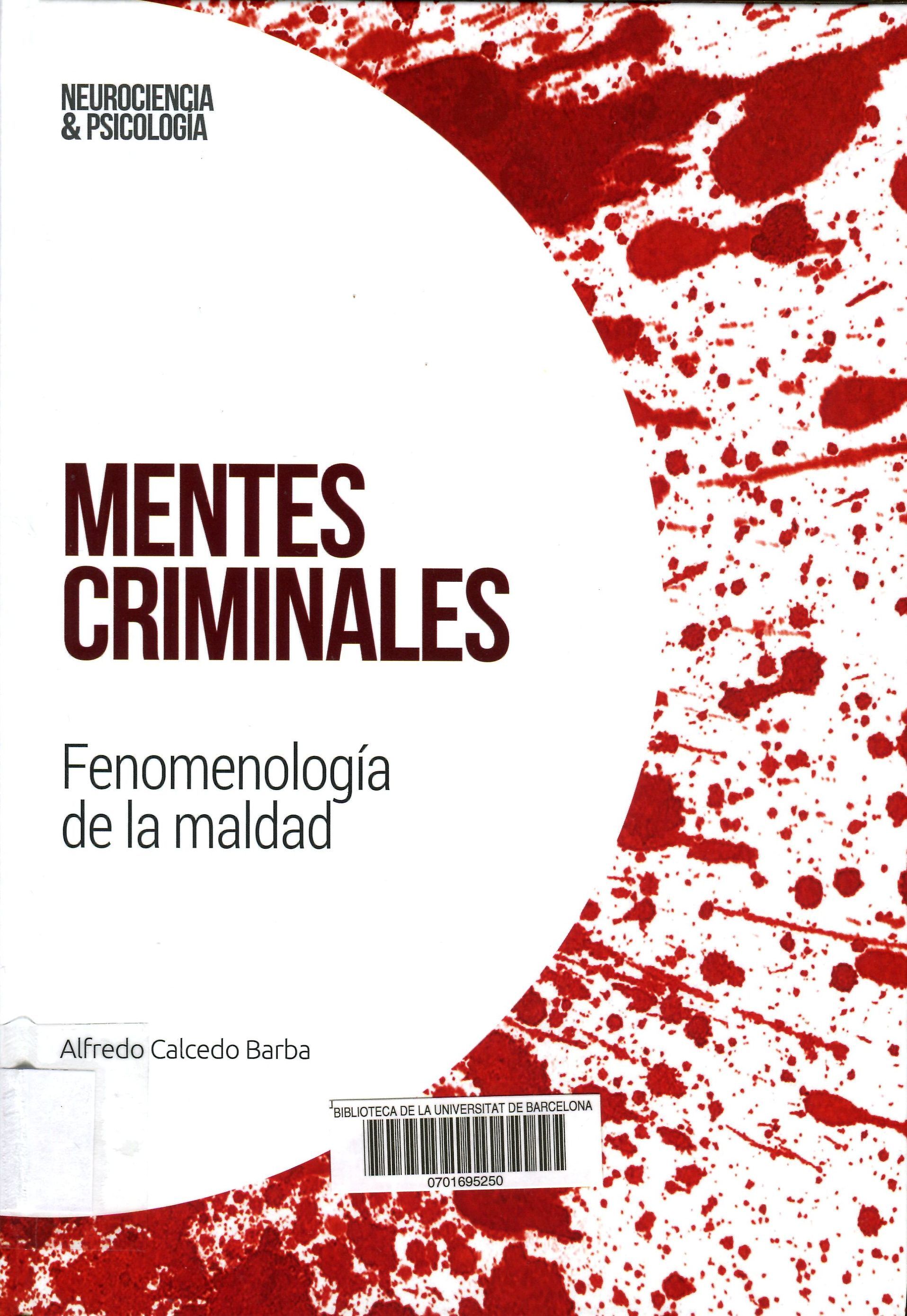 Mentes Criminales: Fenomenología de la maldad