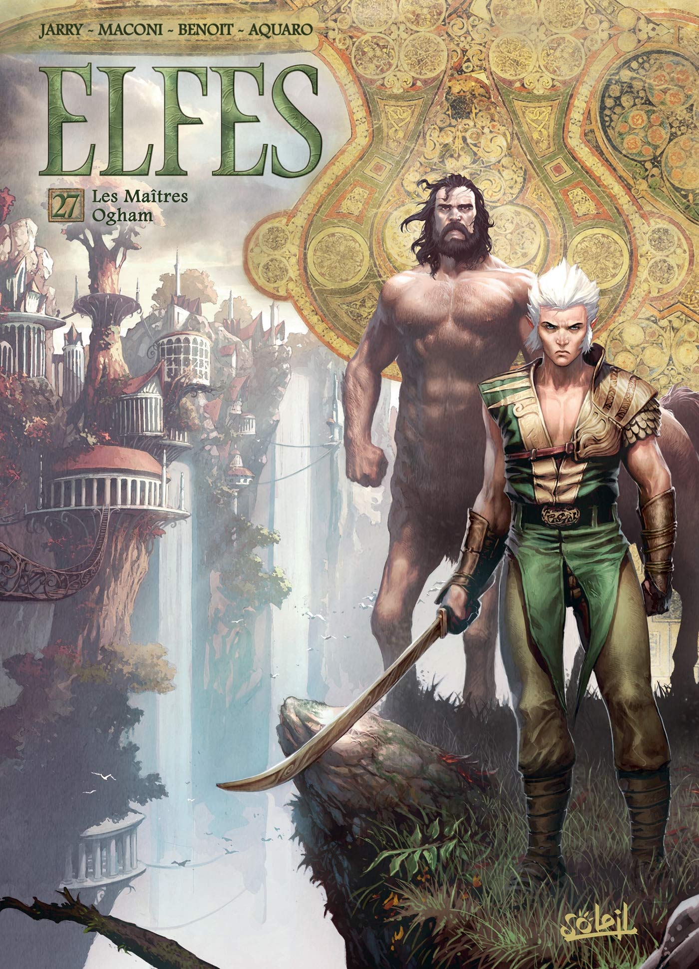 Elfes T27 - Les Maîtres Ogham (Les Terres d'Arran - Elfes) (French Edition)