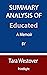 Summary Analysis Of Educate...