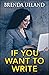 If You Want to Write