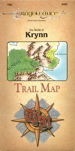 TM3 The World of Krynn Trail Map (Unbound)