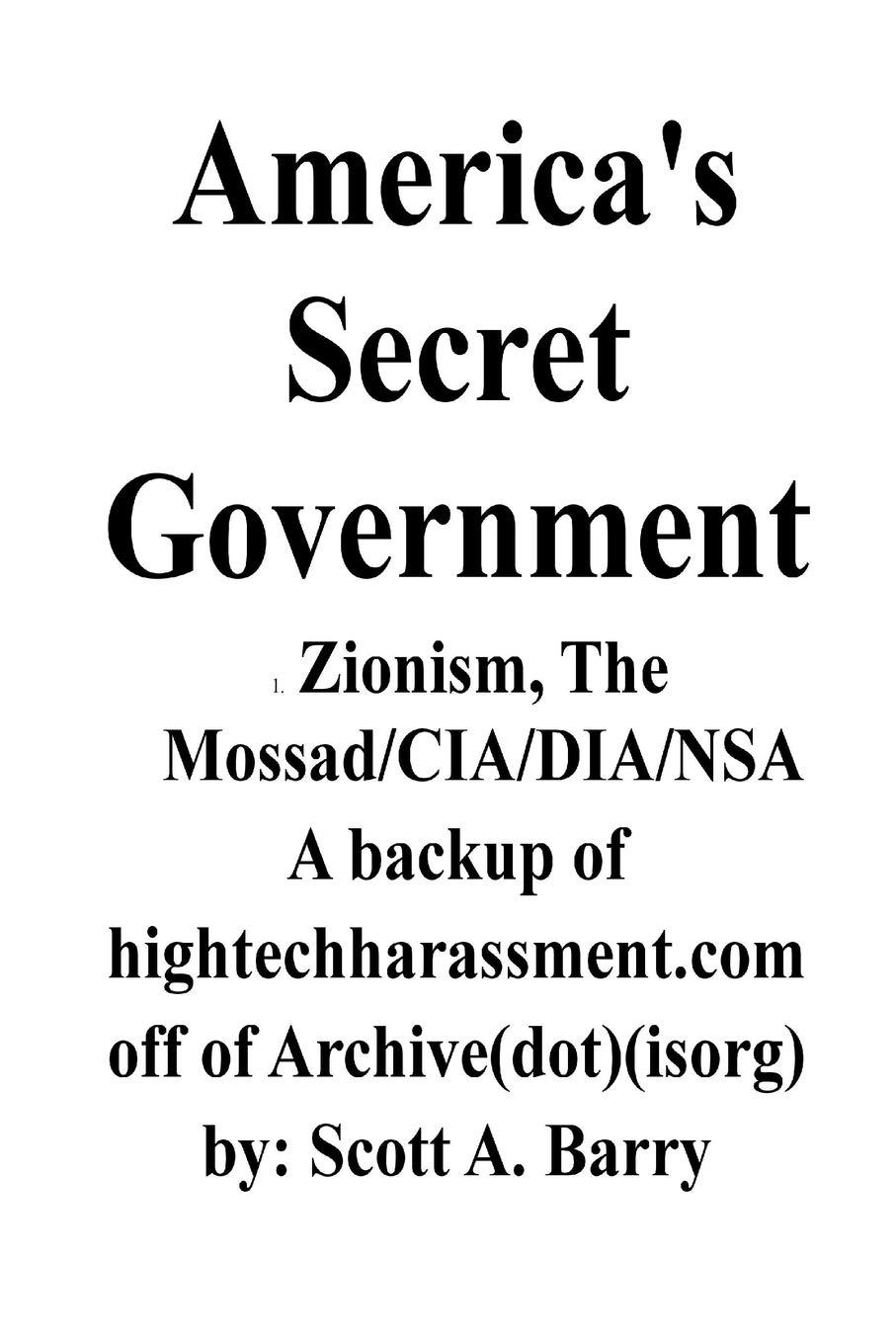 America's Secret Government (Paperback)