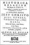 Histórica relación del Reyno de Chile by Alonso De Ovalle