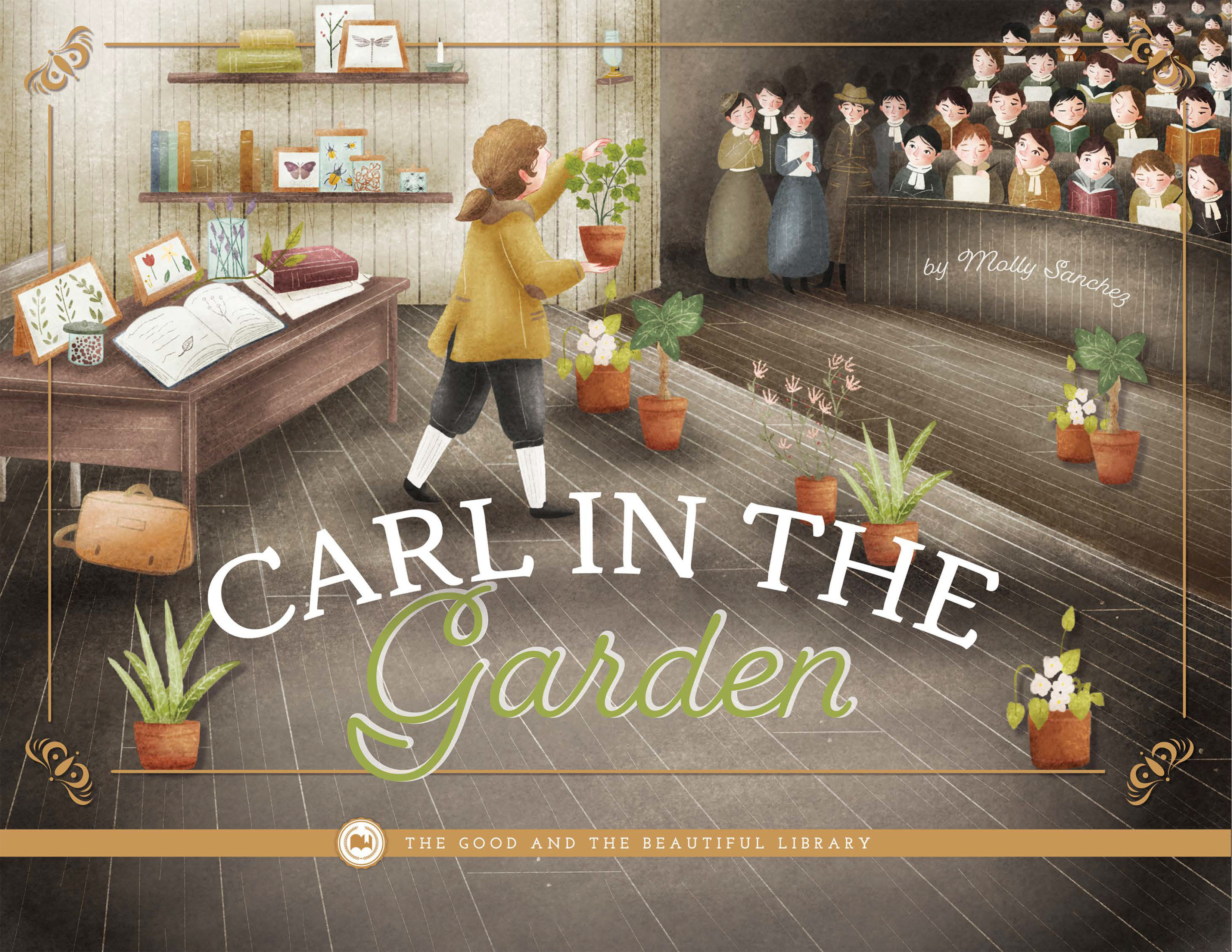 Carl in the Garden