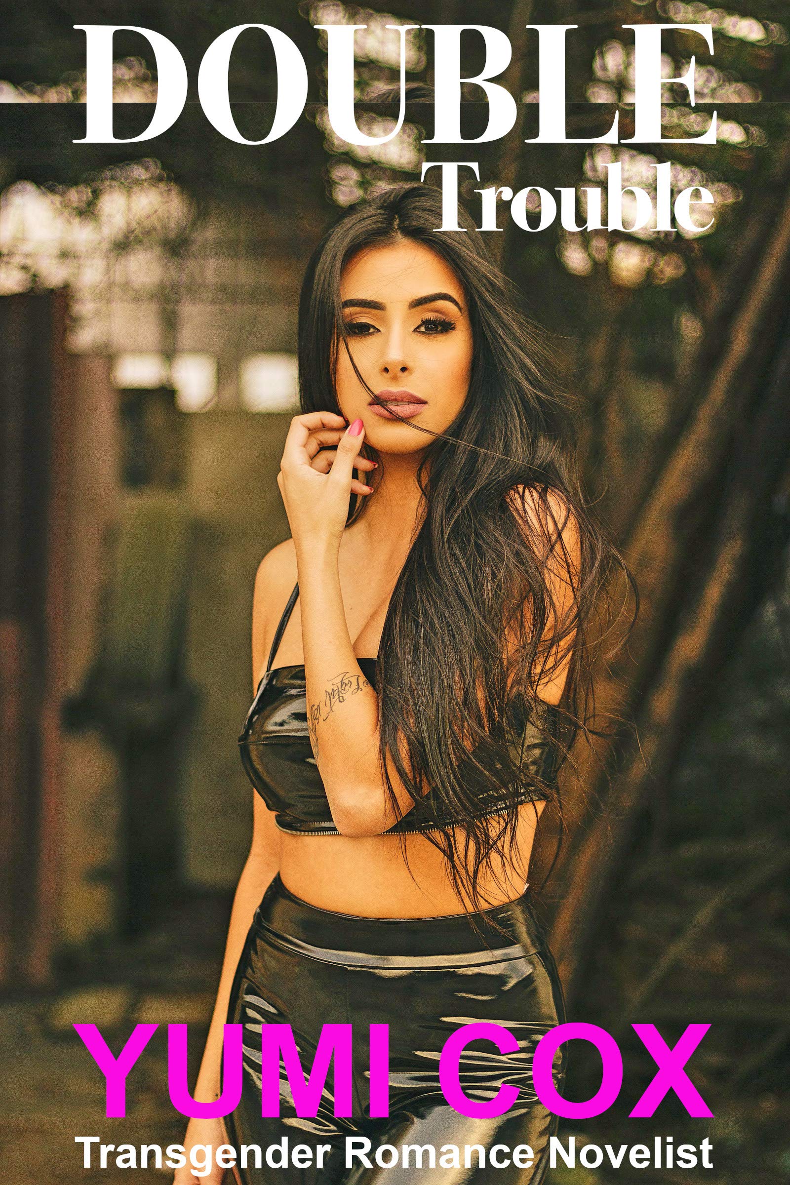 DOUBLE TROUBLE: A Transgender Romance Novel (Stumbling Over Love Book 2)