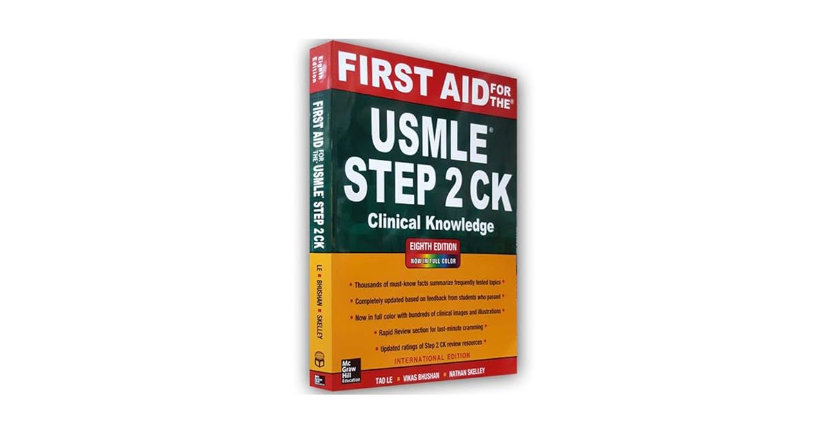 First Aid for the USMLE Step 2 CK by Tao Le
