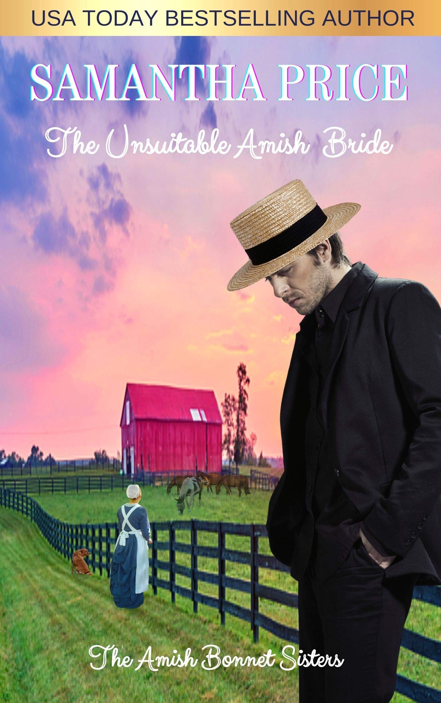 The Unsuitable Amish Bride (The Amish Bonnet Sisters, #17)