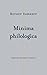 Minima Philologica