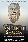 Book cover for Ancient Shock ~ Monsters, Philosophers & Saviors: How Neanderthals Became Sapiens (New Muse Book Series)