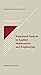 Functional Analysis in Applied Mathematics and Engineering (Studies in Advanced Mathematics Book 31)