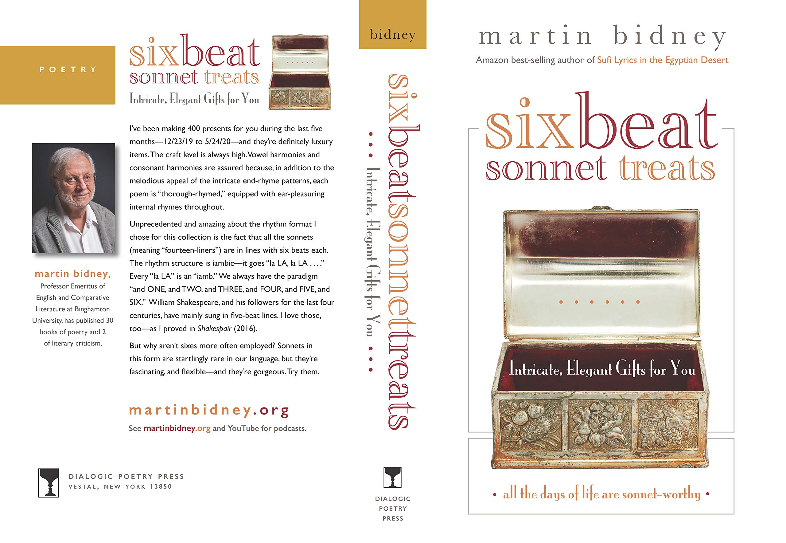Six Beat Sonnet Treats: Intricate, Elegant Gifts for You (Kindle Edition)