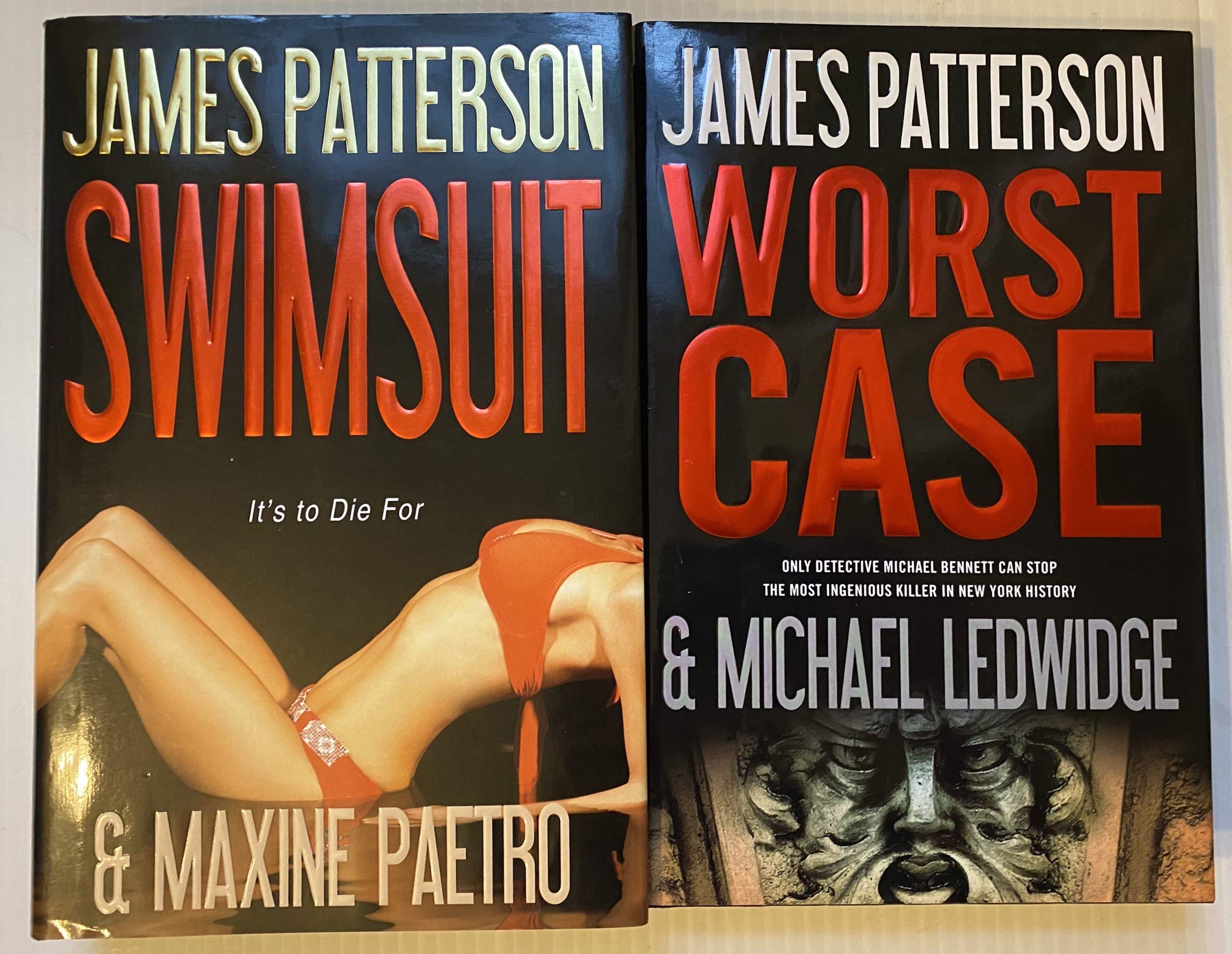 2 Books! 1) Swimsuit: It's to Die for 2) Worst Case (Hardcover)