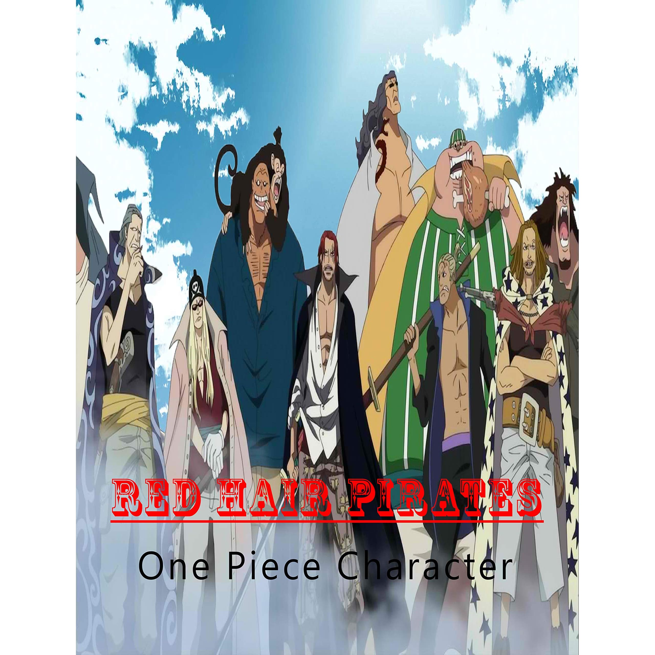 Red Hair Pirates One Piece Character By Nerherley Rivas