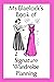Ms Blaelock's Book of Signature Wardrobe Planning (Ms Blaelock's Books #2)
