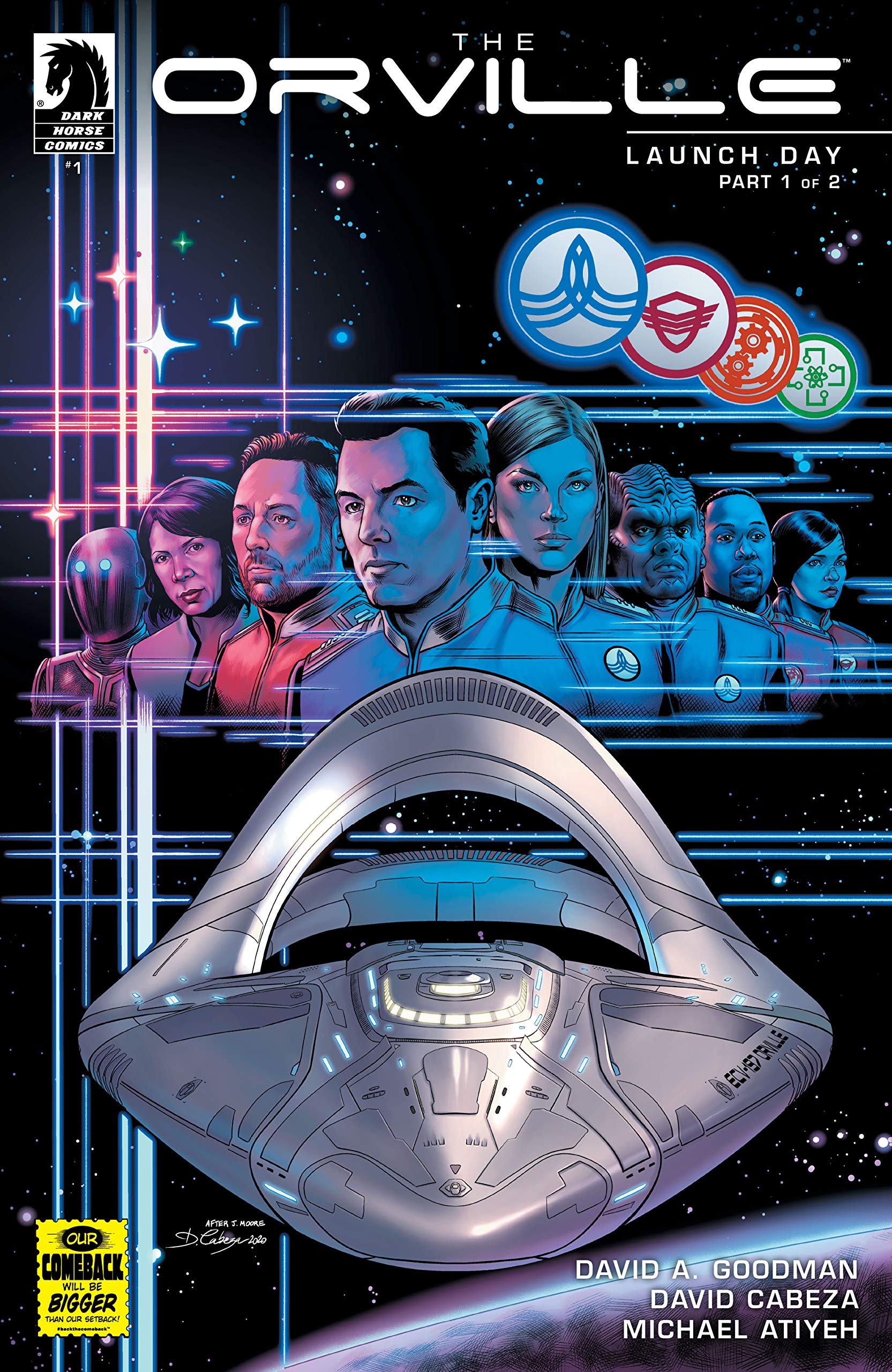The Orville #1: Launch Day (Kindle Edition)