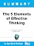 Summary Of The 5 Elements o...