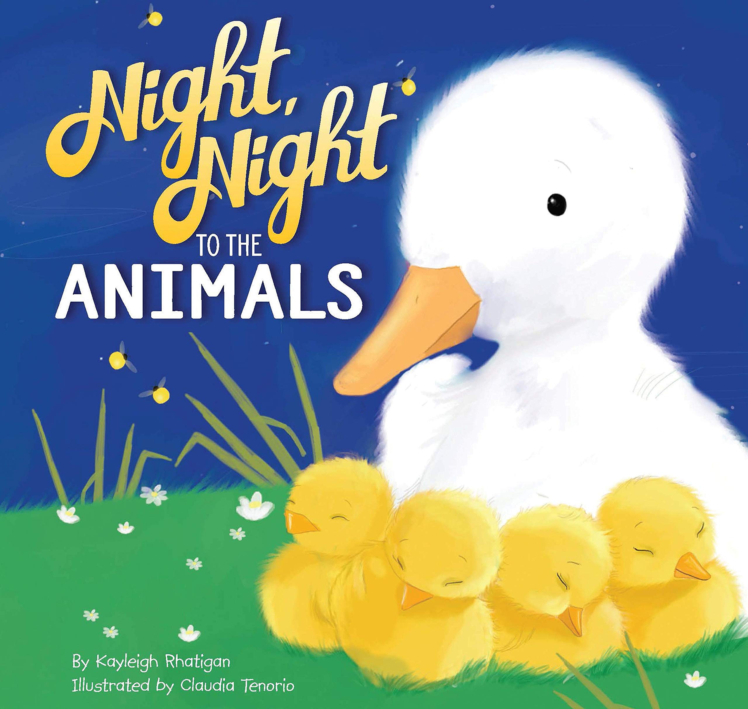 Night, Night to the Animals - Children's Padded Board Book - Bedtime Animals (Board book)