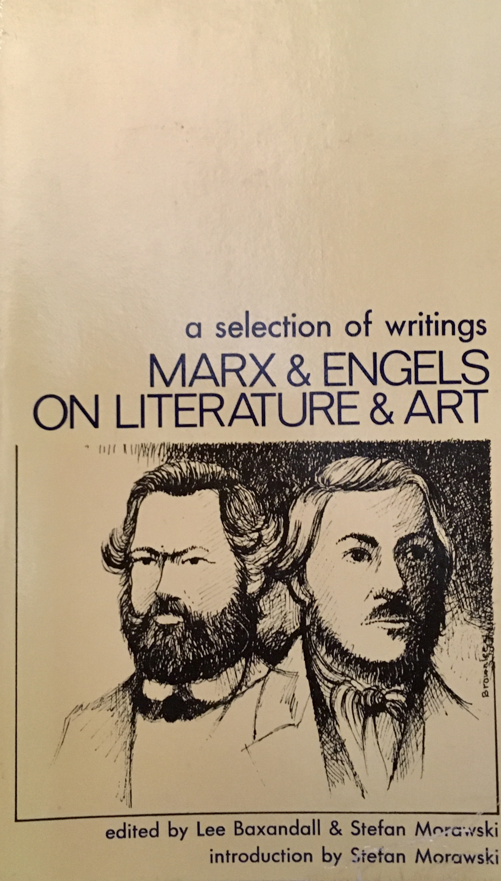 Marx and Engels on Literature and Art: A Selection of Writings (Unknown Binding)