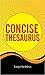 Concise Thesaurus by Taniya Sachdeva