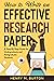 Your First Research Paper: ...