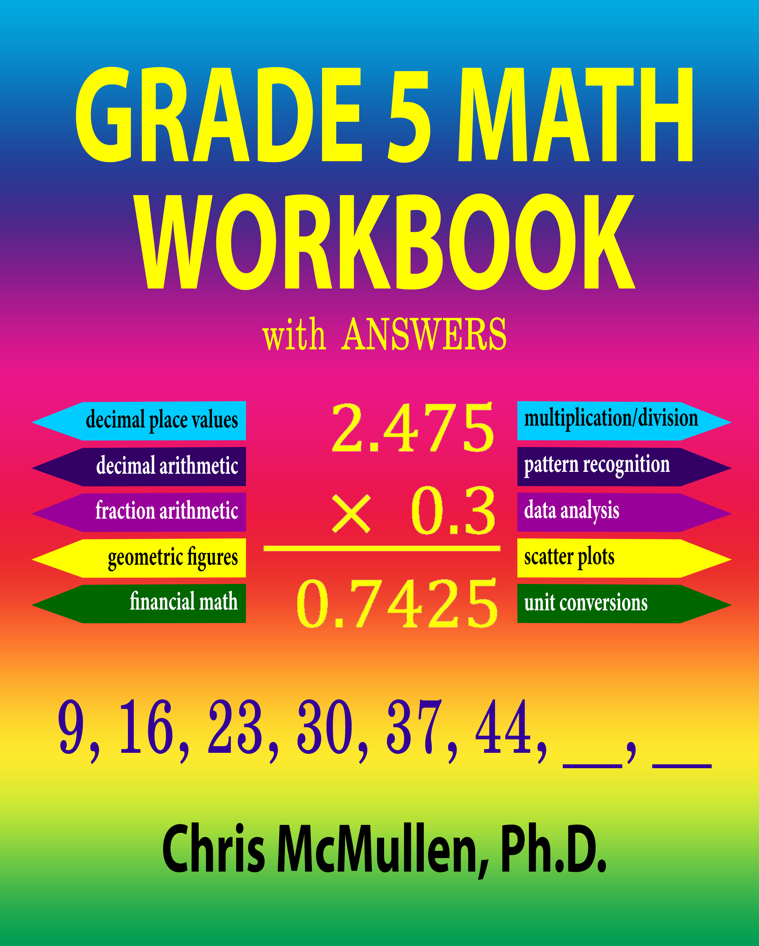 Grade 5 Math Workbook with Answers (Improve Your Math Fluency 22)