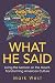 What He Said by Mark    West