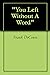 "You Left Without A Word" by Frank DeCenso
