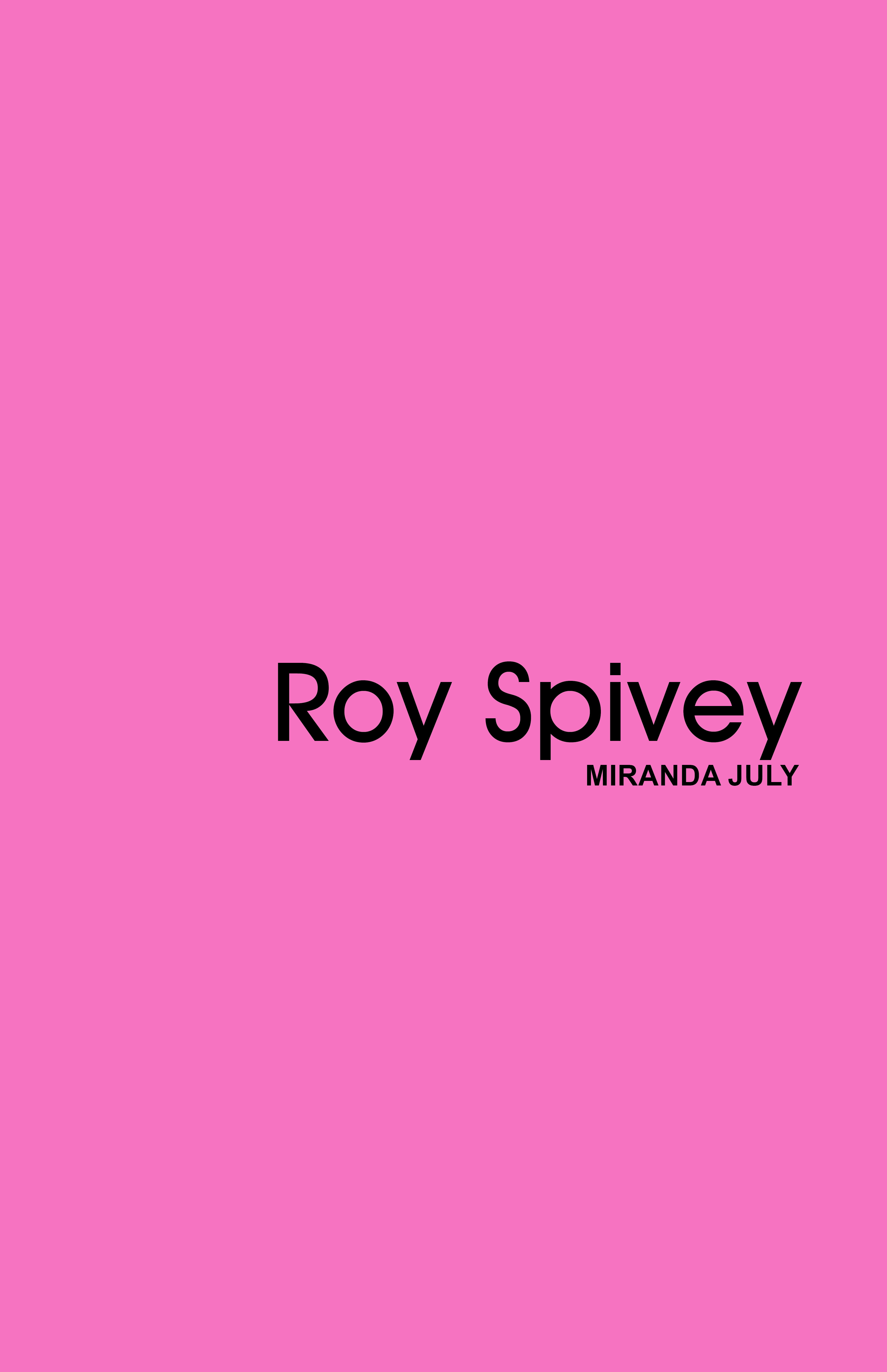 Roy Spivey (ebook)