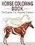 Horse Coloring Book For Equine Vet Anatomy Students by Daniel Kualo