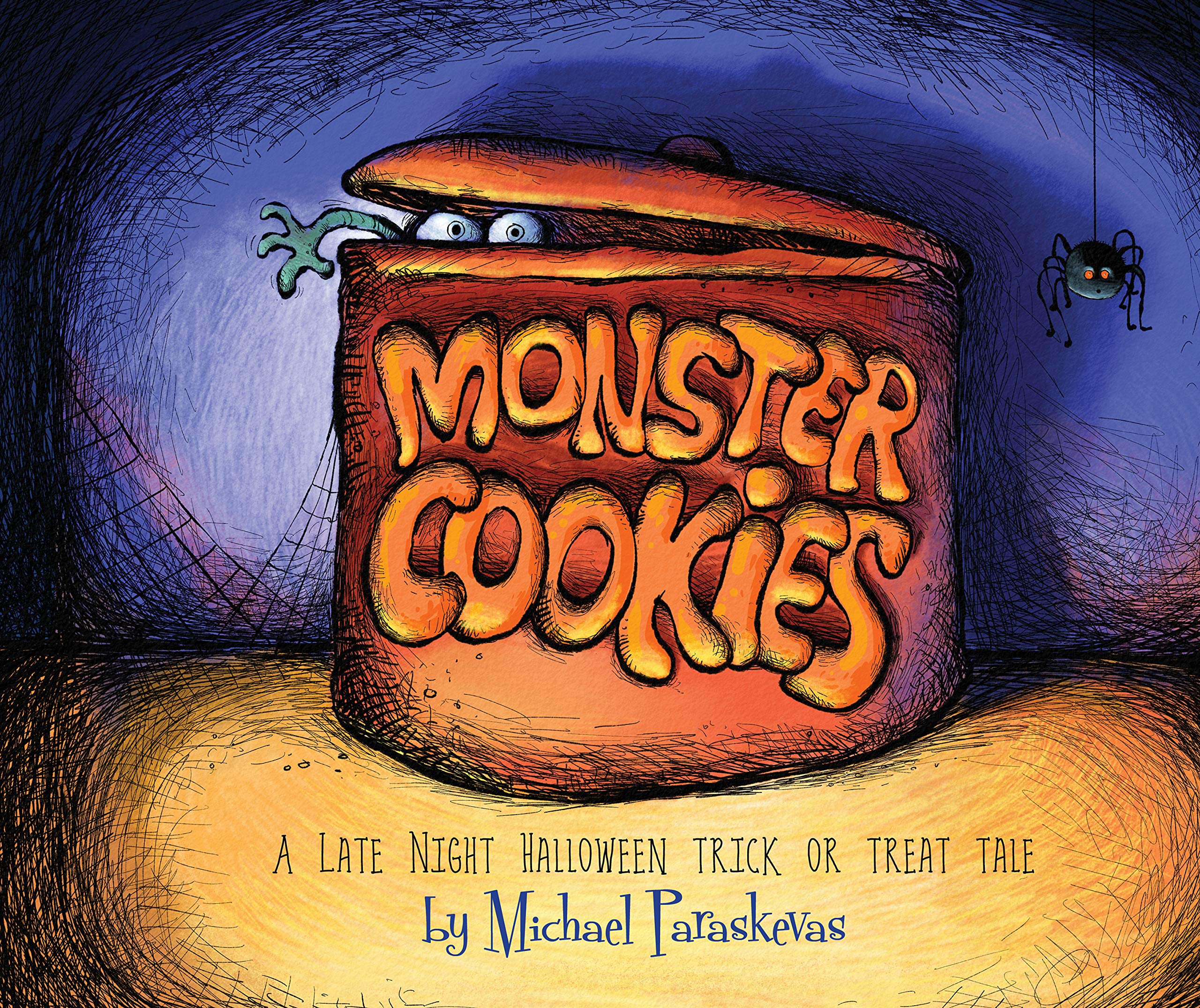 Monster Cookies: A Late Night Halloween Trick or Treat Tale (Kindle Edition)