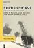 Poetic Critique: Encounters...