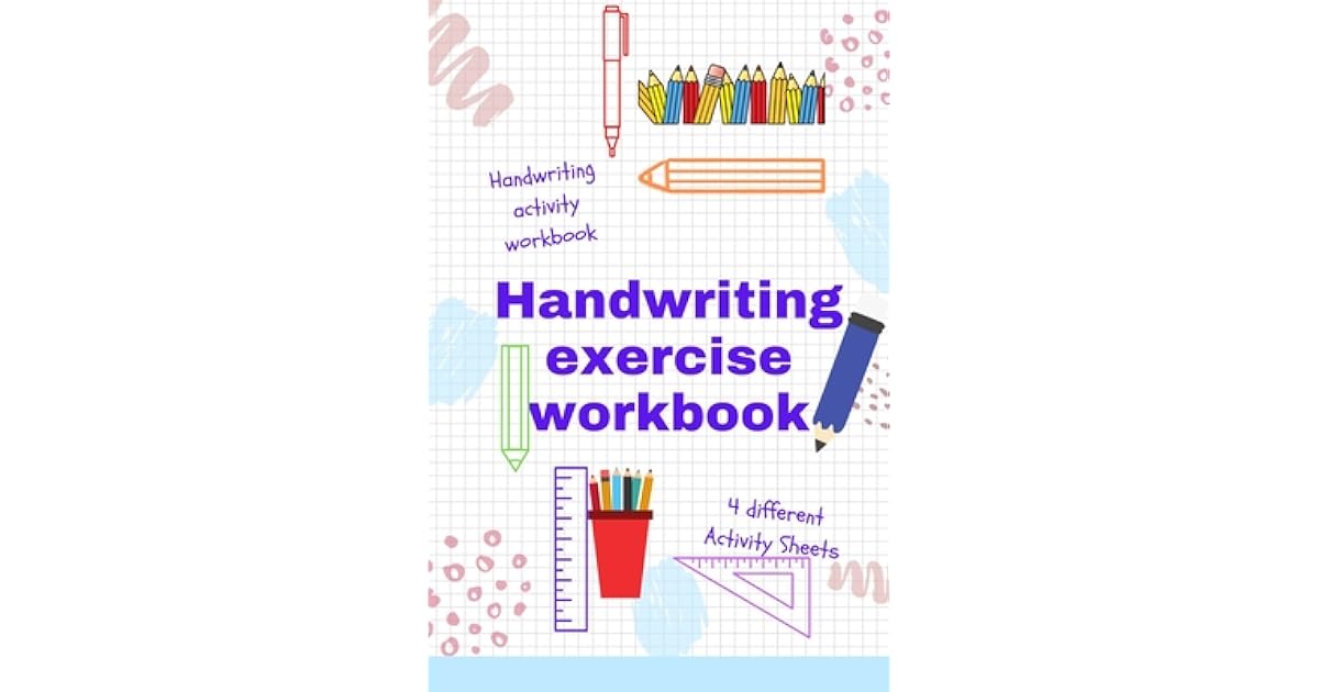 Handwriting exercise book by Jas Davy
