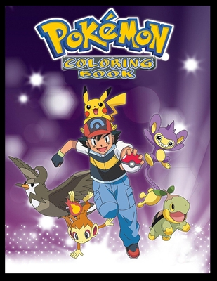 pokemon coloring book: coloring book for adults and kids