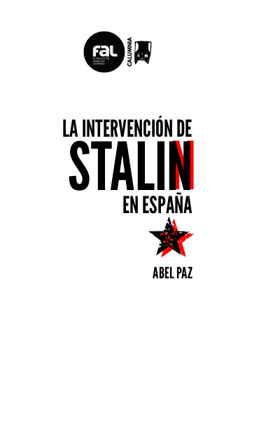 La intervención de Stalin en España