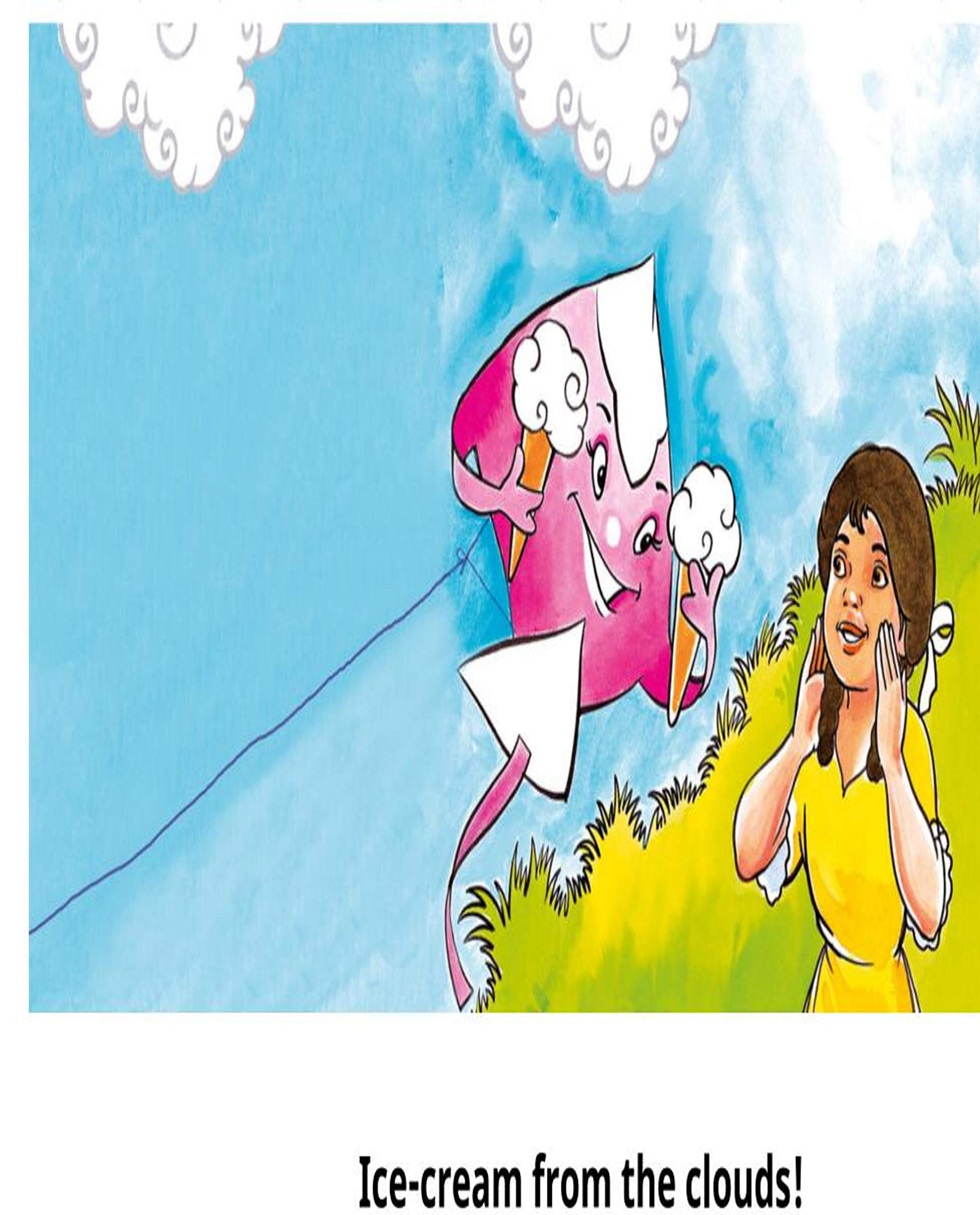 ice cream from the clouds: kids bookshelf (Kindle Edition)