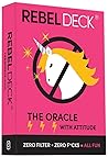 REBEL DECK - The Oracle with Attitude - Oracle Deck (60 Cards) - Unicorn Gifts for Women, Positive Affirmations Cards - Self Care Gifts