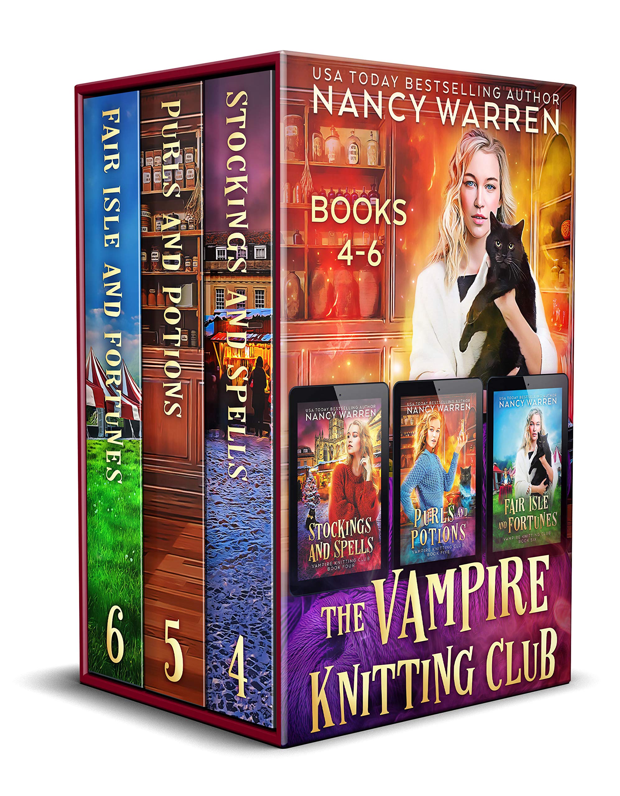Vampire Knitting Club Boxed Set: Books 4-6 (Kindle Edition)