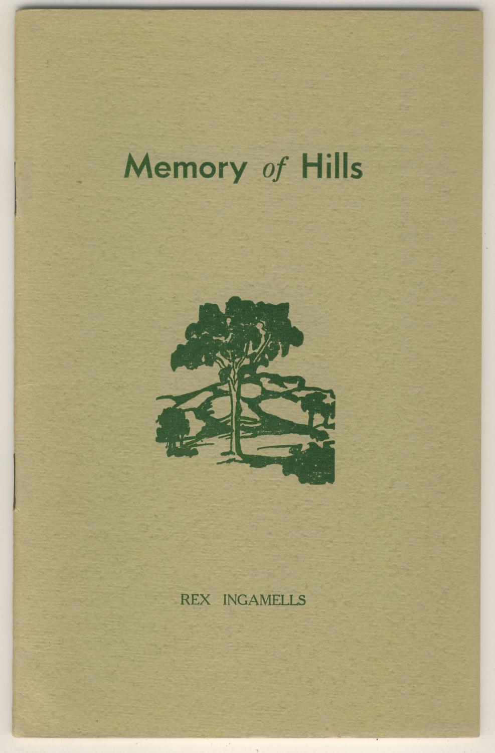 Memory of Hills (Paperback)