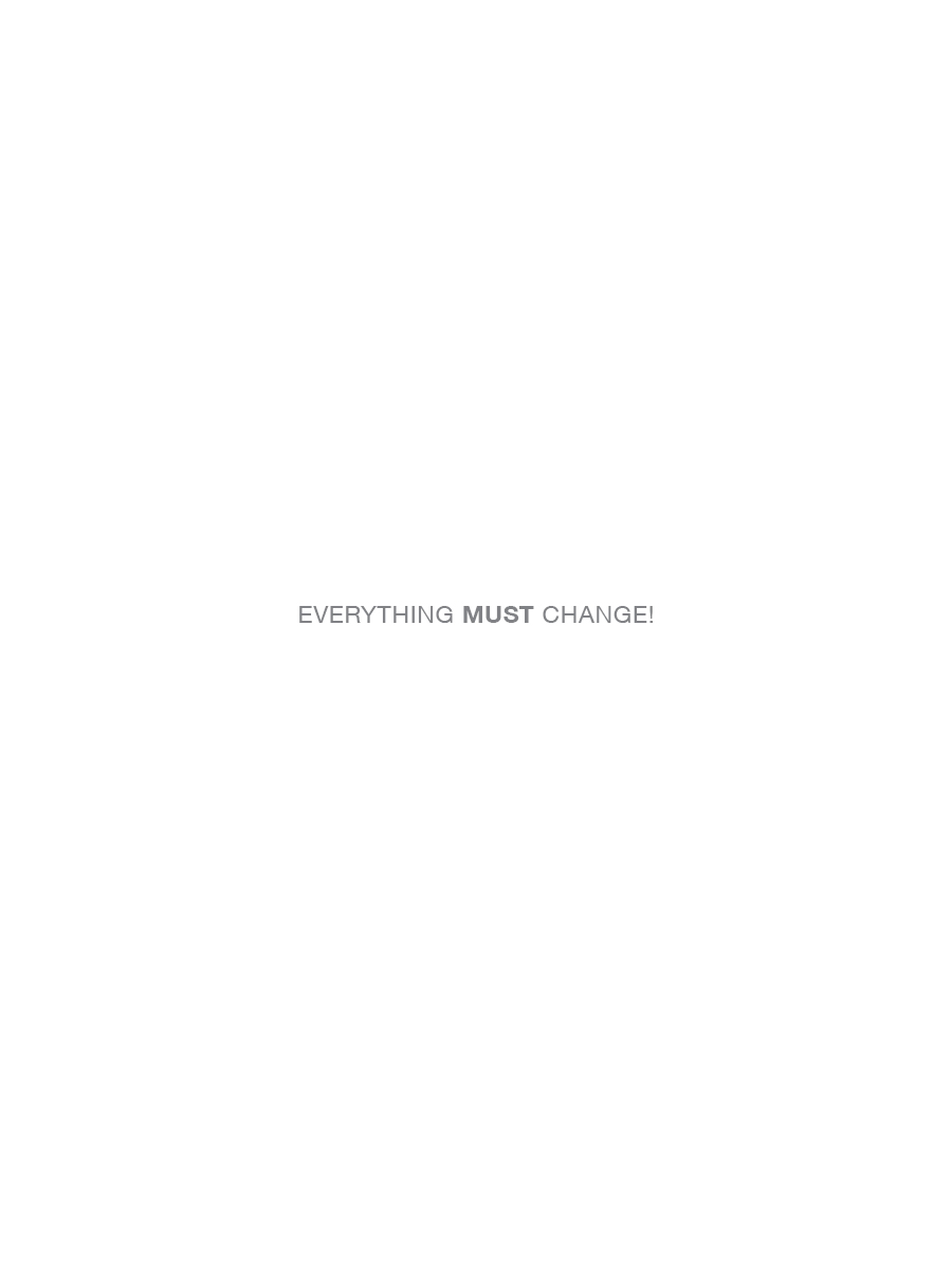 Everything Must Change!: The World after Covid-19