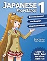 Book cover for Japanese From Zero! 1: Proven Methods to Learn Japanese with integrated Workbook and Online Support