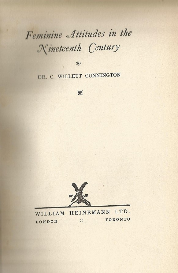 Feminine Attitudes in the Nineteenth Century